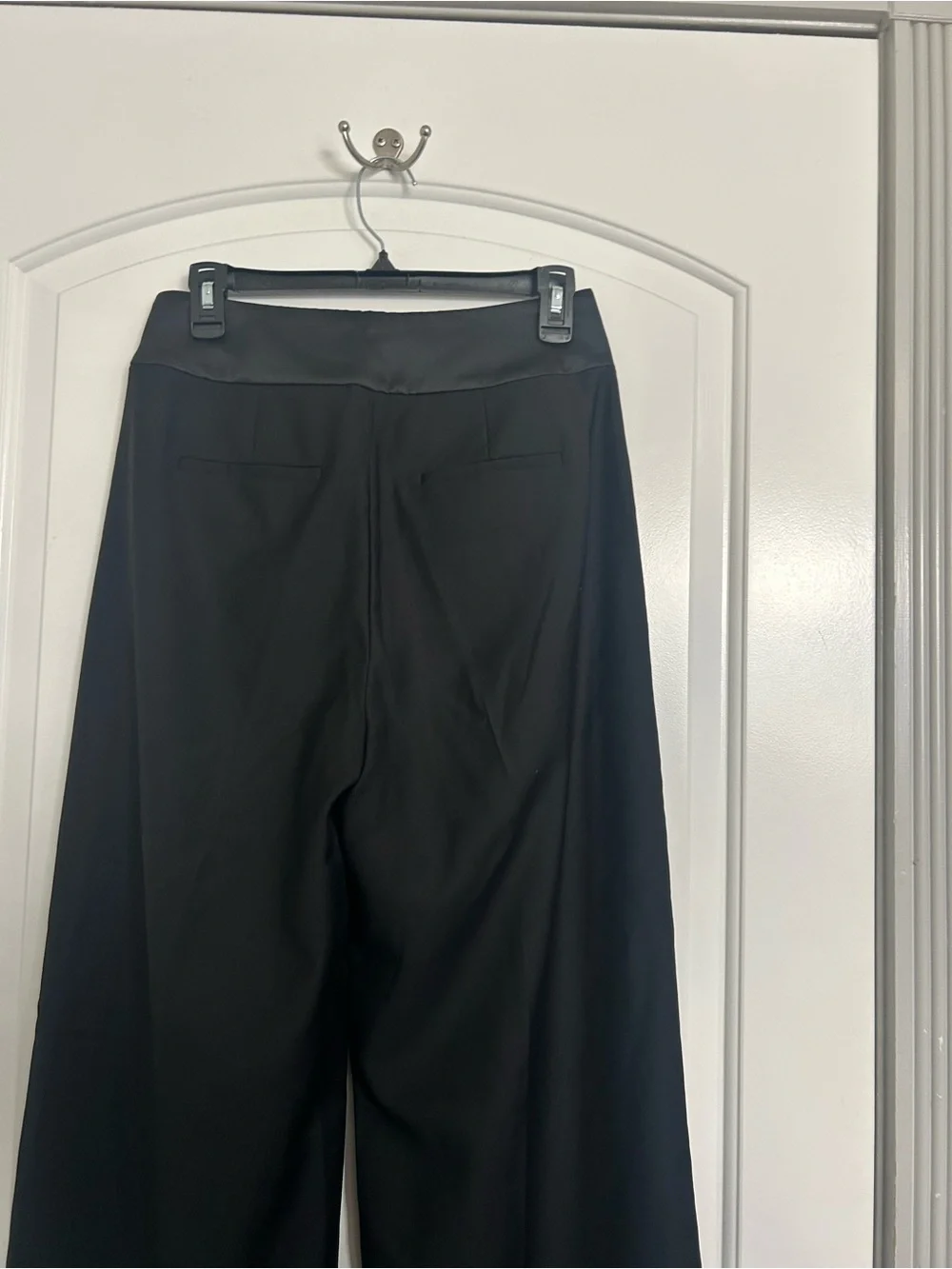 J. Crew Collection wide-leg trouser pant 100% wool size 2 chic preppy academia